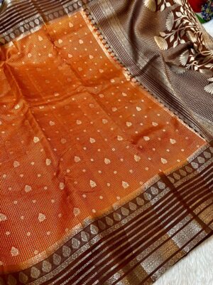 New Arrivals Mysore Silk Sarees With Blouse (6)