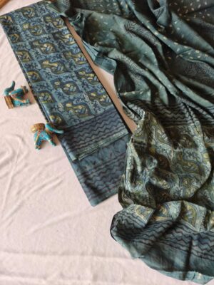 New Collection Vanaspati Ajrakh Bagru Prints Dresses (10)