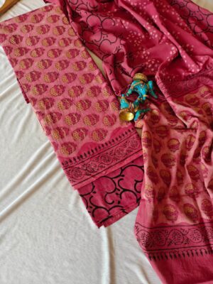 New Collection Vanaspati Ajrakh Bagru Prints Dresses (28)