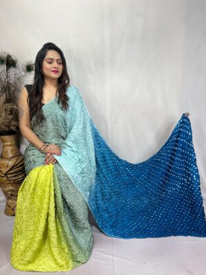 Pemium Modal Silk Allover Bandini Sarees (6)