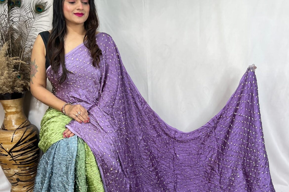 Pemium Modal Silk Allover Bandini Sarees (9)