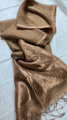 Plain Jayshree Tissue Line Linen Sarees (15)