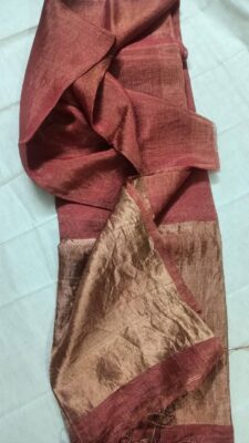 Plain Jayshree Tissue Line Linen Sarees (17)