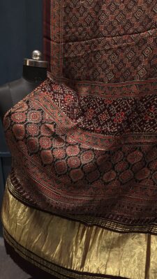 Pure Modal Gajji Silk Lagdi Patta Sarees (12)