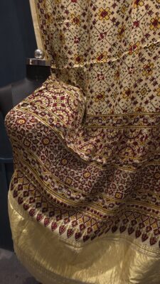 Pure Modal Gajji Silk Lagdi Patta Sarees (2)
