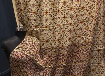 Pure Modal Gajji Silk Lagdi Patta Sarees (6)