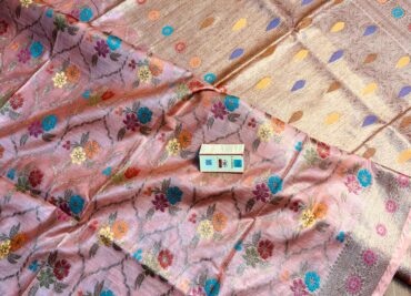 Tussar Munga Silk Banarasi Sarees (3)