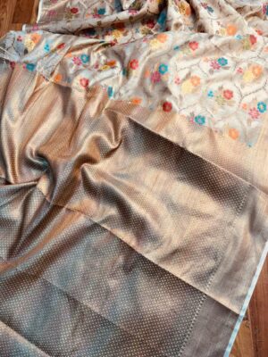 Tussar Munga Silk Banarasi Sarees (5)