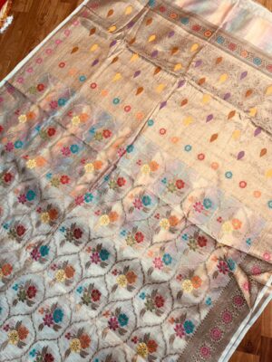 Tussar Munga Silk Banarasi Sarees (7)