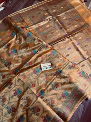 Tussar Munga Silk Banarasi Sarees (8)