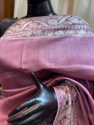 Tussar Silk Embroidary Ektara Sarees (3)